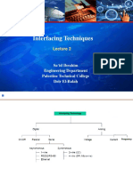 Interfacing Techniques: Sa'id Ibrahim Engineering Department Palestine Technical College Deir El-Balah