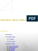 Chapter 8: Law of Agency: Baeb 301: Basic Law For E-Business