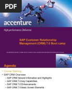 SAP CRM 7.0 Bootcamp Day 2