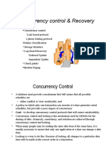 Concurrency Control & Recovery