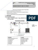 Lab - 4 Programación GRAFCET LINEAL PLCs Crouzet I-2020 (CAI500A)