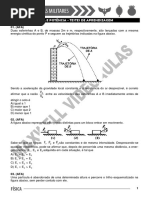 2.1.trabalho, Energia e Potência - Testes de Aprendizagem PDF