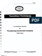 Thrustboring Construction Company (TCC LTD.) : An Introduction Prepared BY