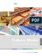 Culture Media: For Industrial Microbiology
