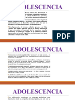 Adolescencia Cambios Fisicos, Psicologicos y Sociales