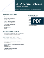 Curriculum Arisleyda PDF