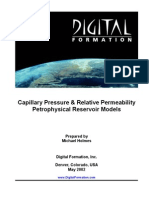 Capillary Pressure & Relative Permeability Petrophysical Reservoir Models