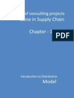 Types of Consulting Projects: Done in Supply Chain Chapter - 12