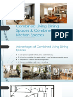 Combined Living Dining Spaces & Combined Dining-Kitchen Spaces