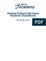 MSD Student Handbook, Manila