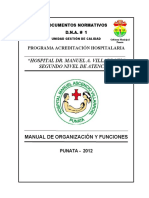 D.N.A. 1 MANUAL DE ORGANIZACION