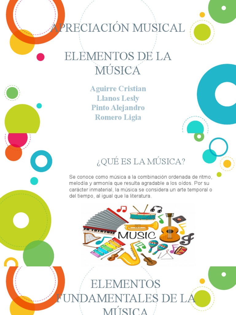 Elementos Musicales | PDF | Melodía | Las artes escénicas