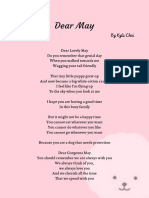 Unit 6 - Poem - Dear May