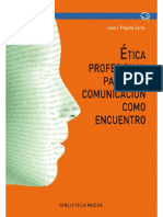Ética Profesional para Una Comunicación Como Encuentro PDF