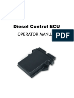 Diesel Control ECU Operator Manual