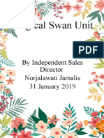 Magical Swan Unit: by Independent Sales Director Norjalawati Jamalis 31 January 2019