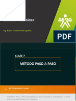 Clase 7 - Método Paso A Paso