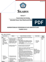 Silabus SEHAT ITU PENTING Kls V - Ok