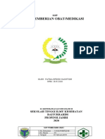 SOP PEMBERIAN OBAT-fatma efendi nasution - npm 201922038