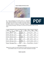 Caracterización Del Sitio