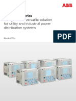 Relion 615 Series: Compact and Versatile Solution For Utility and Industrial Power Distribution Systems