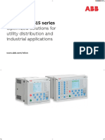 Relion 620/615 Series: Optimized Solutions For Utility Distribution and Industrial Applications