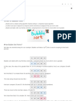 What Is Bubble Sort ?