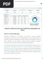 40+ KPIs For Portfolio Managers That Executive Management Should Track PDF