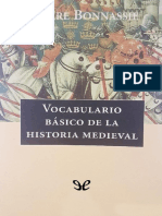 Bonassie, Pierre. - Vocabulario Basico de La Historia Medieval (EPL) (2020) PDF