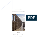 Roman Acqueduct Research Paper, Garcia