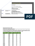 Excel Tables, Formulas & Pivot Tables: What You Learn