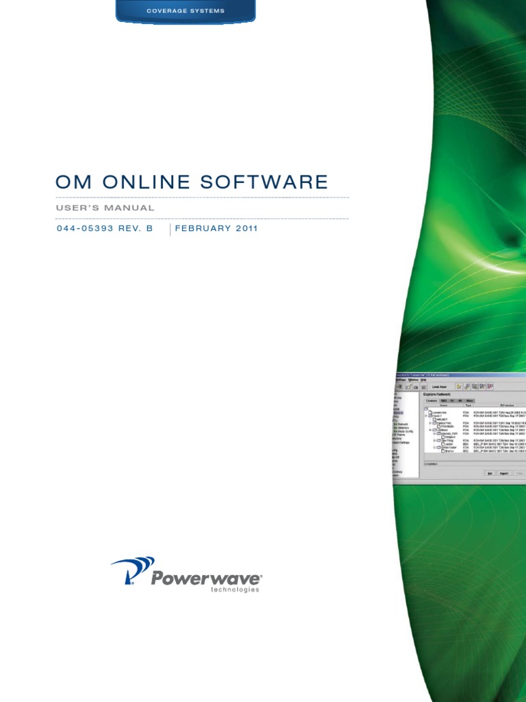 044-05393 OM Online Software Manual Rev B | PDF | Digital Technology ...