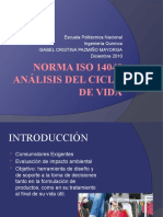 NORMA ISO 14040 Análisis Del Ciclo de Vida