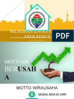 Motivasi Wirausaha