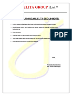 SOP STAF LAPANGAN HOTEL JELITA