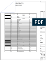 Drawing List - Document For Information: Panasonic Homes Unit at Pine Garden Olympic City Bogor