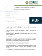 Partes Del Cuento Melocotones y Perro Muerto