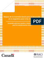 Mapeo de La Inversión Social para El Desarrollo en La Argentina Post Crisis Mundial PDF