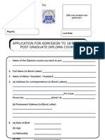 All India Institute of Management Studies: Affix Your Passport Size Photo Here