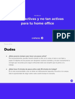 Pausas Activas para Tu Home Office PDF