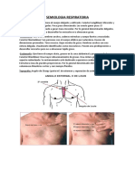 Semiologia Respiratoria