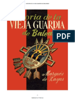 HISTORIA DE LA VIEJA GUARDIA DE BALEARES - Zona Nacional