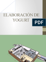 Elaboración de Yogurt