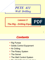 3. the Rig - Drilling Equipment