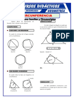 Figuras Inscritas y Circunscritas en La Circunferencia para Tercero de Secundaria