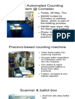 Demo of Automated Counting System (Comelec)