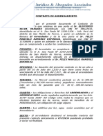 Contrato Arrendamiento - Departamento - Eleuterio Silva Vasquez