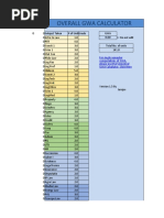 GWA Calculator Version - Blank