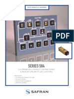 Series 584: Illuminated Pushbutton Switches & Indicators With Led Lighting