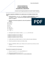 3c2b0 Medio Guia de Ecuacion de La Recta